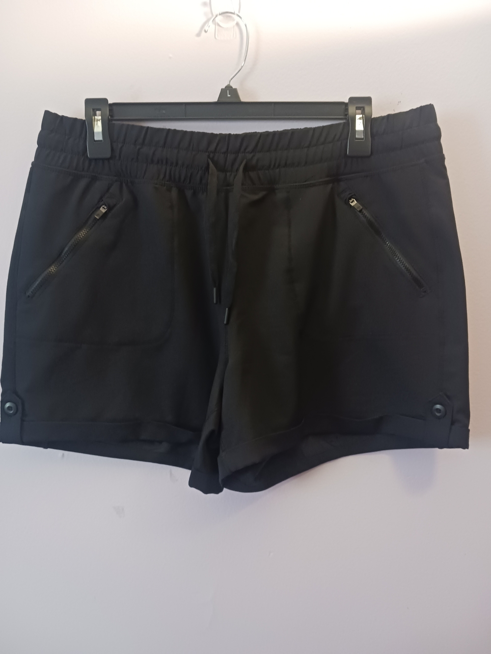New Tangerine Black Women's Drawstring Casual Shorts